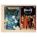 2 MARVEL COMICS INVADERS #2 & HOUSE OF M #1