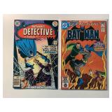 2 DC COMICS  BATMAN SEE DESC.