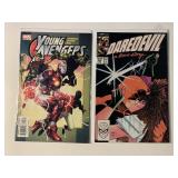 2 MARVEL COMICS DAREDEVIL #255 & YOUNG AVENGERS #3