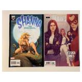 2 MARVEL COMICS SHANNA #5 & THE VARIANTS #1