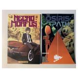 2 BEHEMOTH COMICS OSIRIS PATH #2 & NECRO MORFUS #3