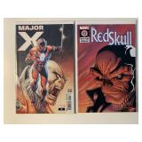 2 MARVEL COMICS THE RED SKULL #16 & MAJOR X #0