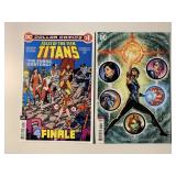 2 DC COMICS TITANS #28 & TALES OF  TEEN TITANS #3
