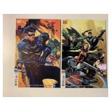2 DC COMICS TITANS #24, 25