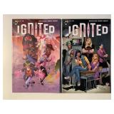 2 HUMANOIDS COMICS IGNITED #2, 4