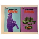 2 AWA UPSHOT COMICS AMERICAN RONIN 2, 3 ADULT READ
