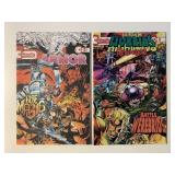 2 CONTINUITY COMICS HYBRIDS REVENGERS 5 & ARMOR #5