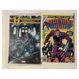 2 MARVEL COMICS MACHINE MAN #1 & MIRACLEMAN #14