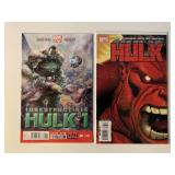 2 MARVEL COMICS HULK #4 & INDESTRUCTIBLE HULK #1