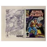2 MARVEL COMICS SEE DESC.