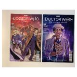 2 TITAN COMICS DOCTOR WHO #1, 2