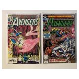 2 MARVEL COMICS THE AVENGERS #208, 231