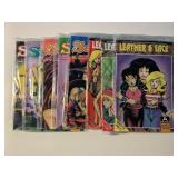 8 ASSORTED AIRCEL COMICS ADULT READ SEE DESC.