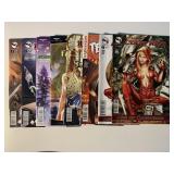 8 ASSORTED ZENE SCOPE COMICS SEE DESC.