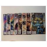 8 MARVEL COMICS NOVA #25-32