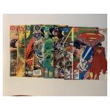 8 ASSORTED DC COMICS SEE DESC.