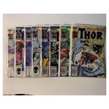 8 MARVEL COMICS THE MIGHTY THOR #345-352