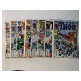 8 MARVEL COMICS THE MIGHTY THOR #362-369
