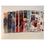 8 ASSORTED AWA UPSHOT COMICS SEE DESC.