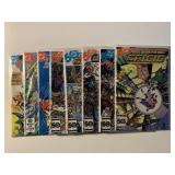 8 ASSORTED DC COMICS SEE DESC.