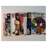 8 ASSORTED MARVEL COMICS SEE DESC