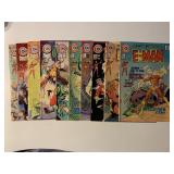 10 CHARLTON COMICS ALL NEW E-MAN #1-10