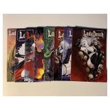 8 BOUNDLESS COMICS LADY DEATH SEE DESC.
