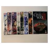 8 ASSORTED MARVEL COMICS SEE DESC.