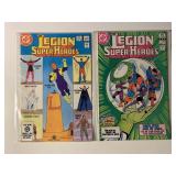 2 DC COMICS THE LEGION OF SUPER HEROES #301, 303