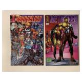 2 IMAGE COMICS WET WORKS #9 & YOUNG BLOOD #1