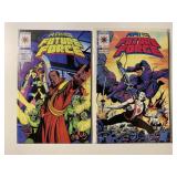 2 VALIANT COMICS RAI AND THE FUTURE FORCE #13, 17