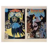 2 DC COMICS DETECTIVE COMICS #531, 609