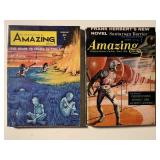 2 AMAZING STORIES FACT AND SCIENCE FICTION PULPS