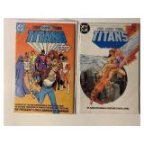 2 DC COMICS THE NEW TEEN TITANS #1, 7