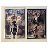 2 MARVEL COMICS NIGHT SIDE #3, 4
