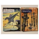 2 AMAZING STORIES FACT AND SCIENCE FICTION PULPS