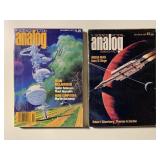 2 ANALOG SCIENCE FICTION PULPS SEE DESC.