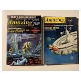 2 AMAZING STORIES FACT AND SCIENCE FICTION PULPS