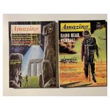 2 AMAZING STORIES FACT AND SCIENCE FICTION PULPS