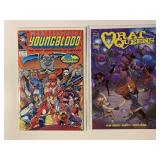 2 IMAGE COMICS RAT QUEENS #23 & YOUNG BLOOD #1