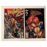 2 IMAGE COMICS BATTLE CHASERS #6 & VIOLATOR #2