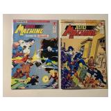 2 COMICO COMICS JUSTICE MACHINE #1, 2