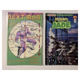 2 COMICO COMICS NEXT MAN #1 & JEZEBEL JADE #1