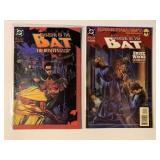 2 DC COMICS BATMAN SHADOW OF THE BAT #9, 23