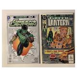 2 DC COMICS GREEN LANTERN #0 & 10