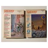 2 GALAXY SCIENCE FICTION PULPS