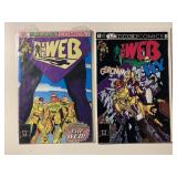2 IMPACT COMICS THE WEB #2 & THE WEB & THE FLY #5