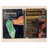 2 AMAZING STORIES FACT AND SCIENCE FICTION PULPS
