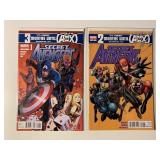 2 MARVEL COMICS SECRET AVENGERS #21.1, 22