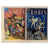 2 DC COMICS ROBIN #5, 6 SHOWCASE 93